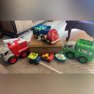 Colorful Toy Vehicle Set